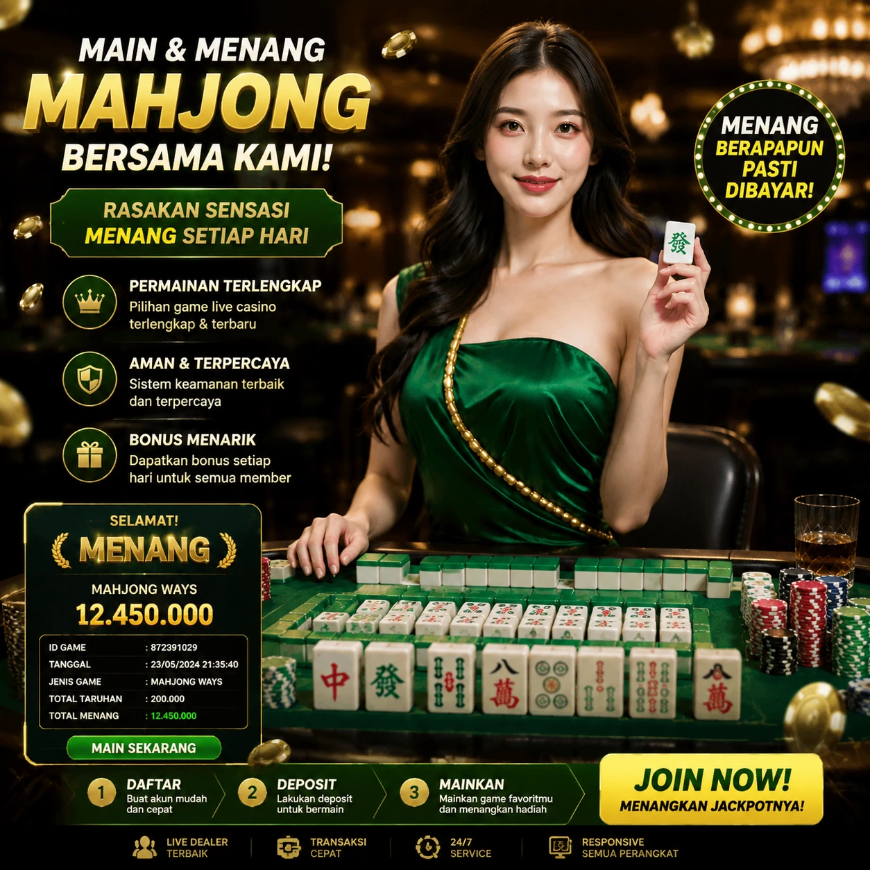 Login joker77 Sekarang Bonus Melimpah
